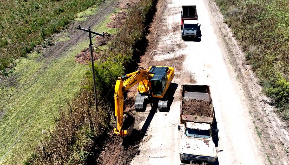El Municipio de Magdalena intensifica trabajos de mantenimiento en caminos rurales