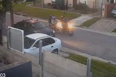 Allanaron y detuvieron a motochorros fanáticos de las Honda
