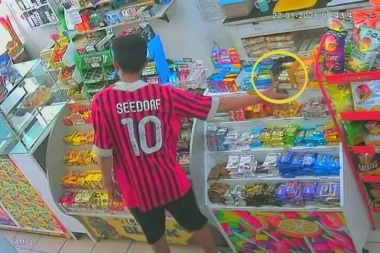 Mañana negra para una cadena de kioscos: la visitaron "mecheros" y un ladrón con una pistola invisible