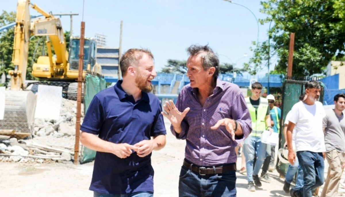 En Lomas de Zamora: Katopodis se reunió con Otermín para recorrer las obras viales de Temperley