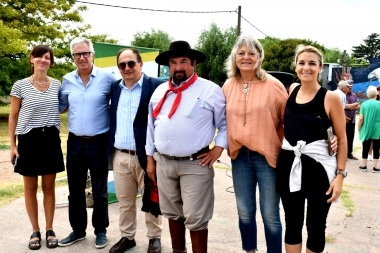 Compromiso municipal: Salomón recibió a la tropilla de Saladillo destacada en Jesús María