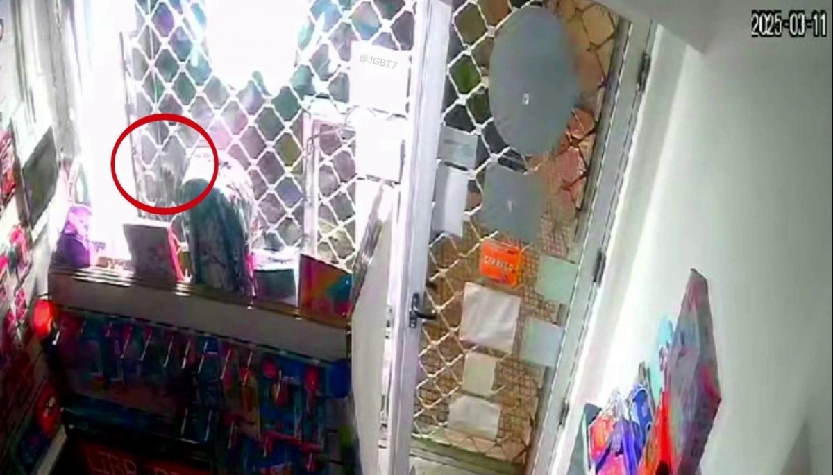 Conurbano descontrolado: abrió hace pocos meses y un ratero la "inauguró" en la madrugada