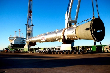 Puerto de Bahía Blanca: avanzan las obras para potenciar la matriz energética