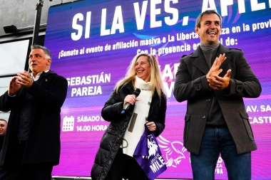 Karina Milei y Pareja alistan un acto en La Plata con gabinete, intendentes y legisladores