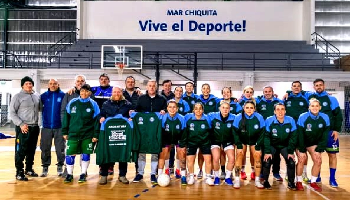 Mar Chiquita empezó a disfrutar a pleno del Mundial Femenino de Fútbol de Salón 2025