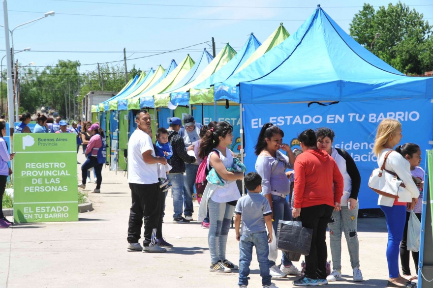 Llevan “El Estado en tu Barrio” y “Cerca de Noche” a 14 localidades bonaerenses