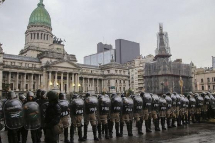 Tras la represión, Gremios volverán a movilizar contra la reforma previsional del Gobierno