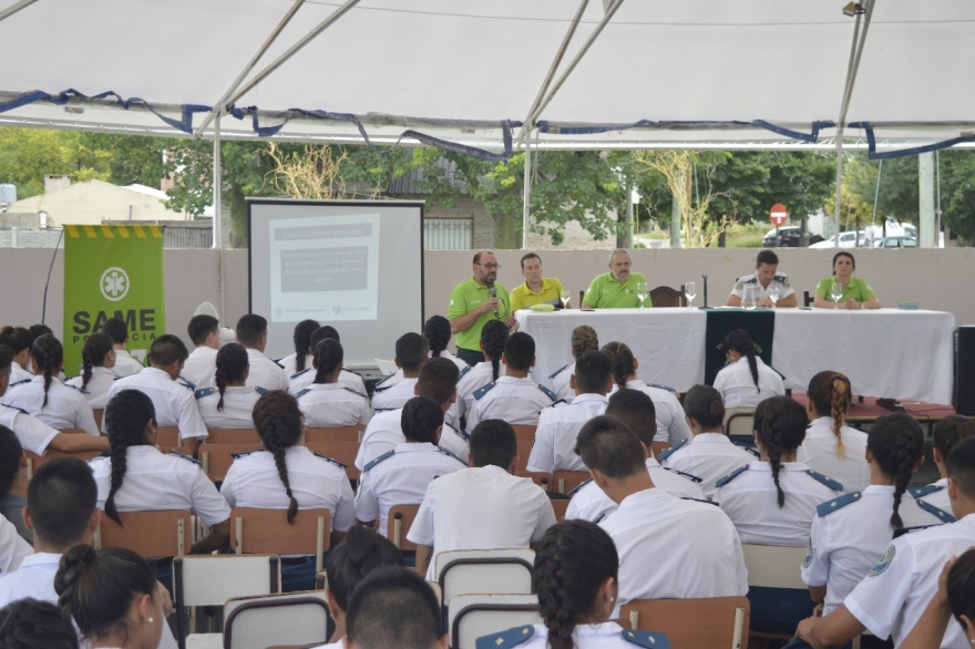 Capacitaron en La Plata a cadetes del Servicio Penitenciario que trabajarán en el Operativo Sol