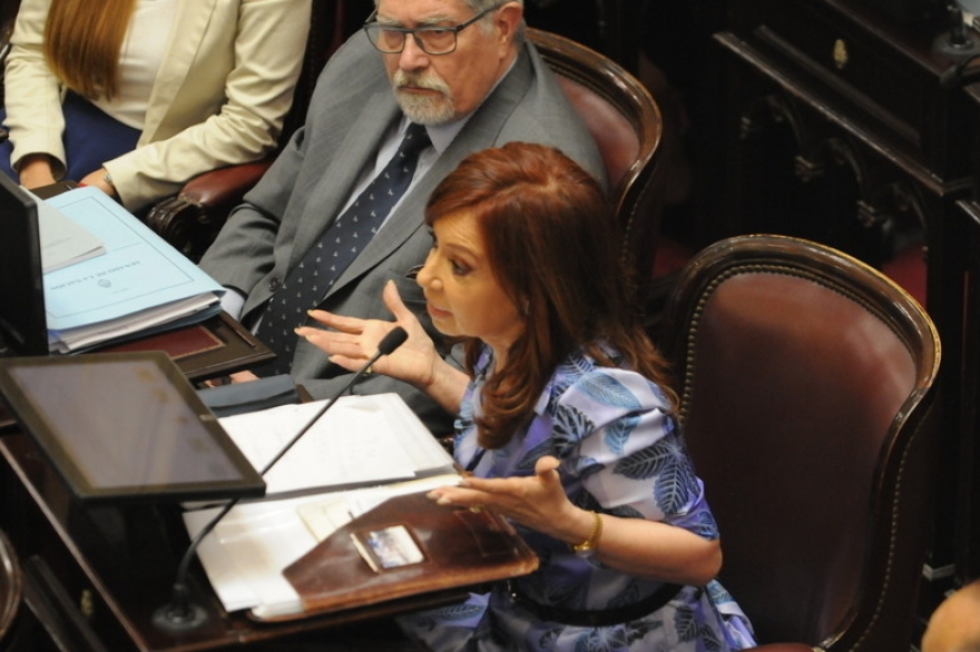 Cristina debutó en el Senado: cruces con Michetti, fueros y críticas a la Justicia