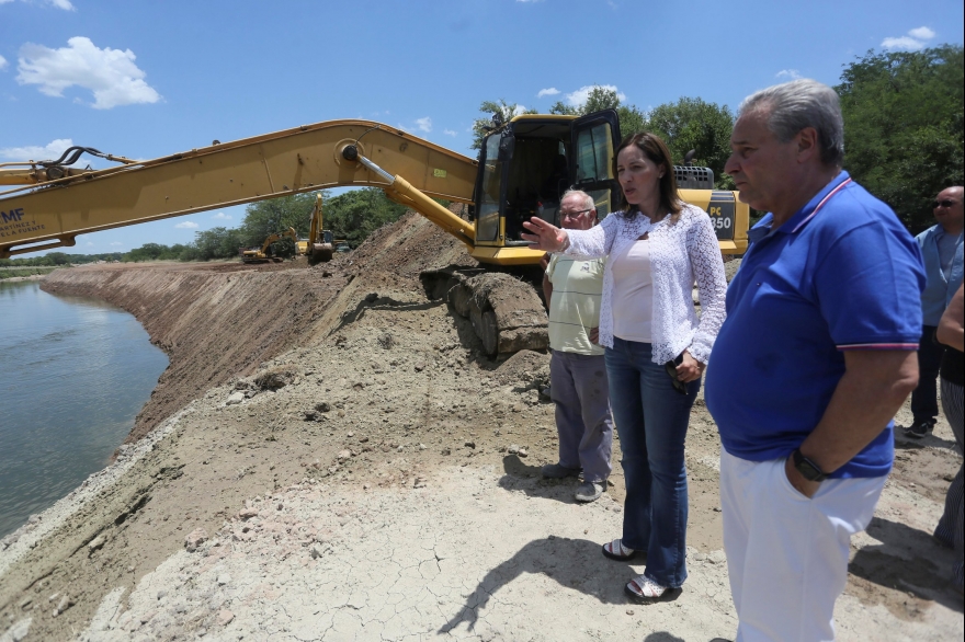 De recorrida por el Interior, Vidal supervisó obras de infraestructura en Pergamino, Arrecifes y Salto