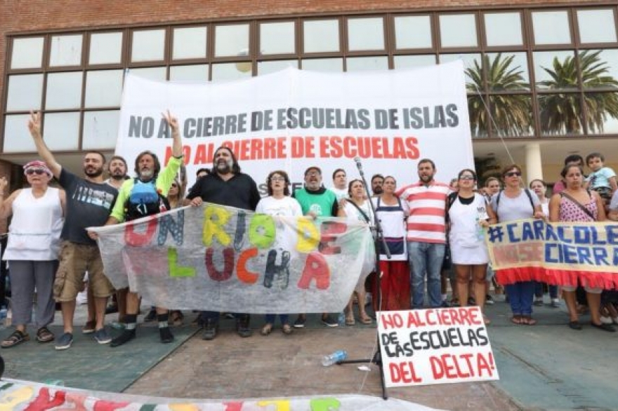 En medio del conflicto, SUTEBA celebró la marcha atrás en el cierre de las escuelas del Delta