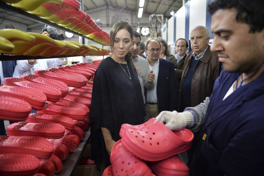 Vidal junto a intendentes recorrió partidos de Saladillo, General Alvear y Olavarría