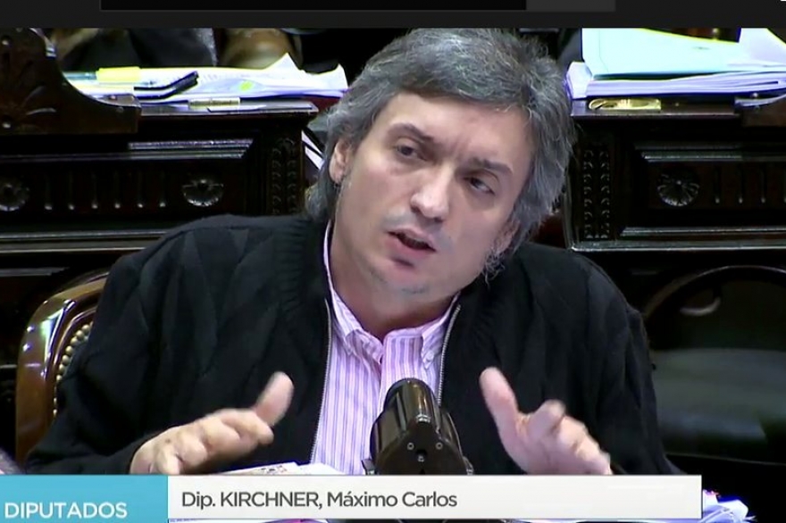 Debate por tarifas en el Congreso: Máximo Kirchner cruzó a Macri y lo acusó de “demagogo”