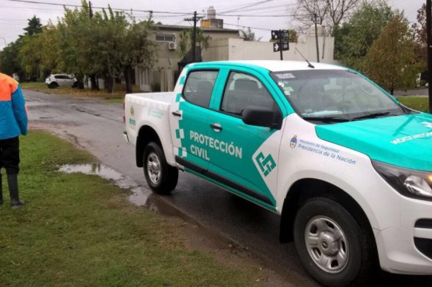 Municipio de La Plata desplegó operativo de asistencia vecinal tras fuerte temporal