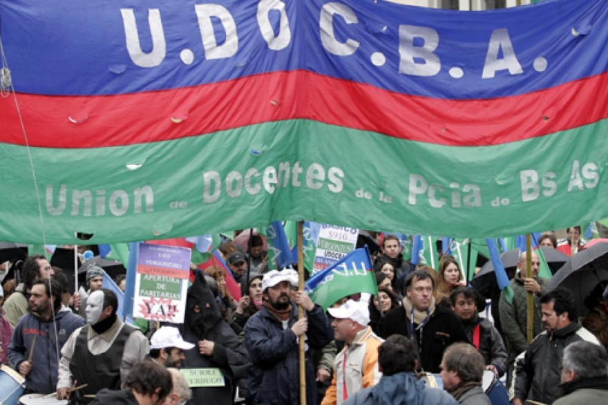 En medio del paro, desde Udocba acusan a Vidal de "desmantelar la educación técnica"