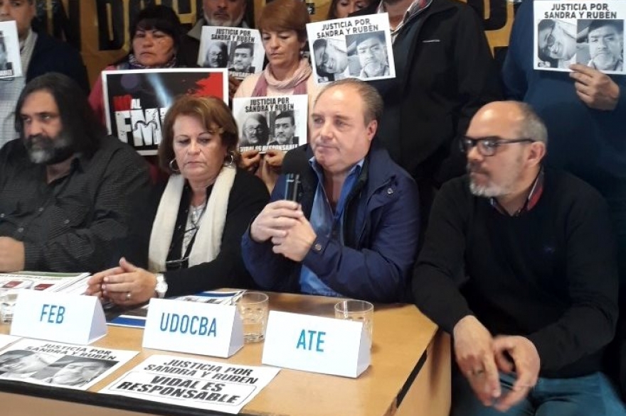 Desde Udocba, Díaz apuntó duro contra Vidal: “Lo que hace es ilegal, pagar en negro”