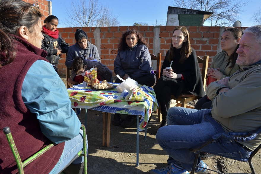 Vidal visitó Varela y supervisó las obras de ampliación del “Refugio de los Niños”