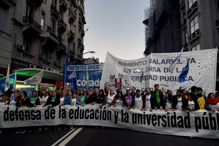 Marcha Federal por la Universidad Pública: docentes convocan protesta frente al Congreso
