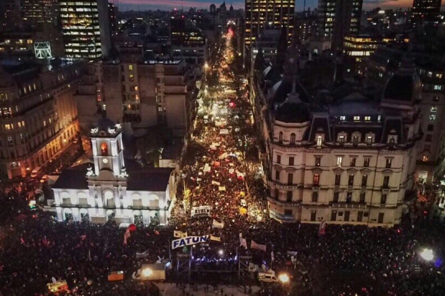 Marcha Nacional Educativa: miles de personas movilizaron en defensa de la educación pública