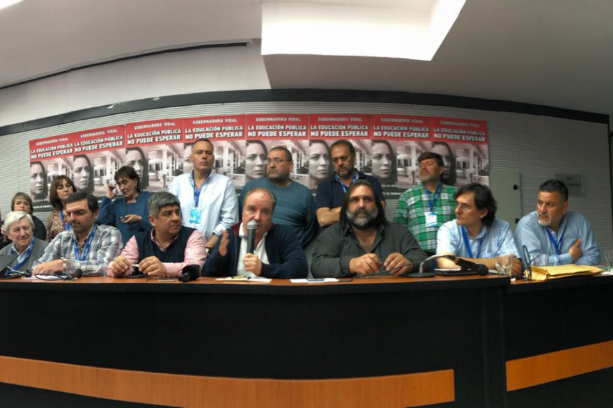 Con presencia de Pablo Moyano y Baradel, Udocba realizó Plenario de Secretarios Generales