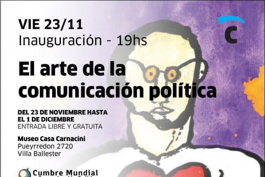La Casa Carnacini recibe el "Arte de la Comunicación Política"