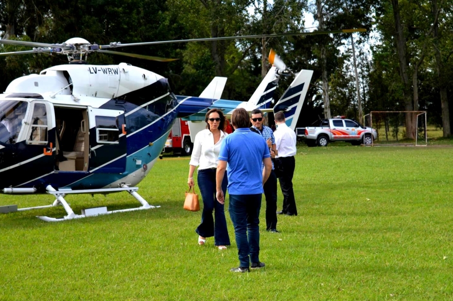 Denuncian a Vidal por "no vivir" en La Plata y "gastar millones" en traslado en helicóptero
