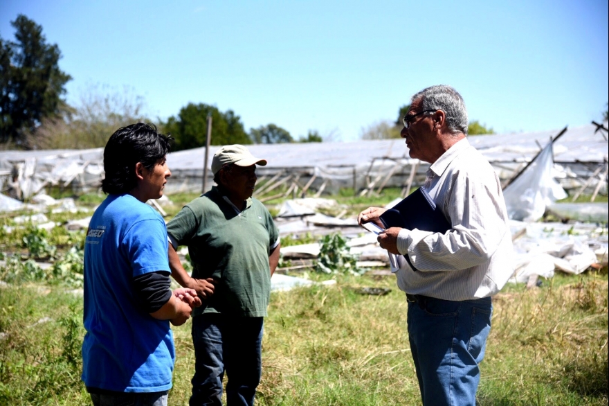Temporal en La Plata: Provincia y Nación trabajan con la comuna por los daños en el “cordón verde”