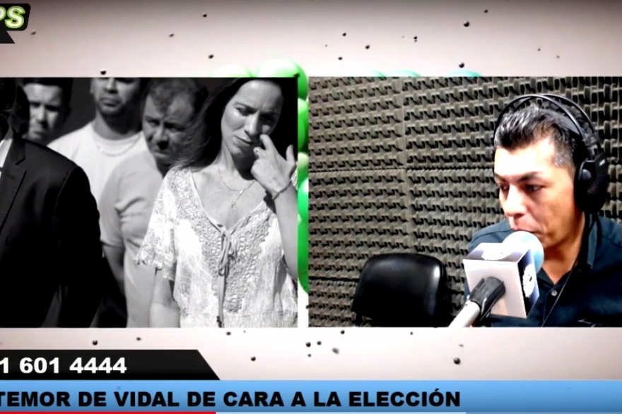 El temor manifiesto de Vidal de cara a las elecciones que se vienen