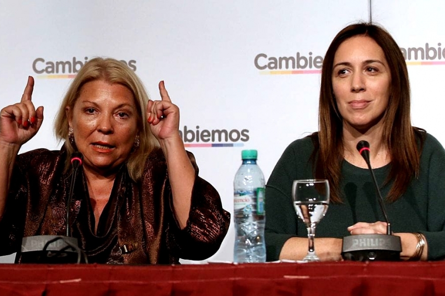 Carrió descarta a Vidal de la disputa presidencial: "Macri es el candidato y vamos a ganar"