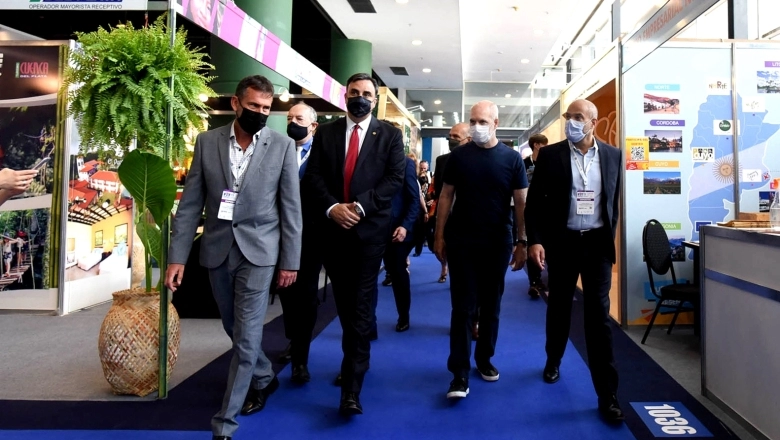 Larreta visitó la Feria Internacional de Turismo en América Latina