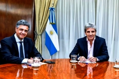 Jorge Macri se reunió con Caputo y le exigió a Nación el pago de los fondos coparticipables