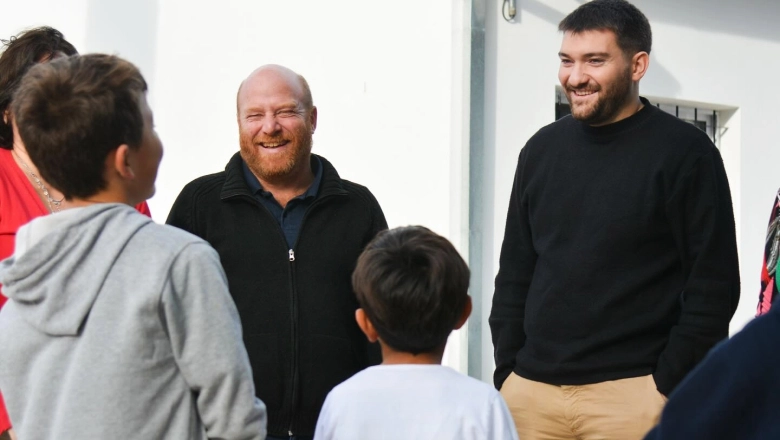 Refuerzo del Servicio Alimentario Escolar: Wischnivetzky recorrió escuelas de Mar Chiquita