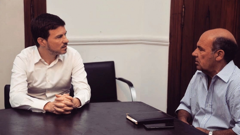 De reunión en reunión: Moccero busca la ayuda de ministros para reactivar su municipio