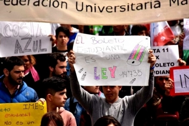 Boleto universitario: estudiantes de Mar del Plata reclaman ampliación del beneficio