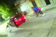 Raid criminal en Quilmes: robaron utilitario, siete minutos después con un arma, trompadas y patadas una moto