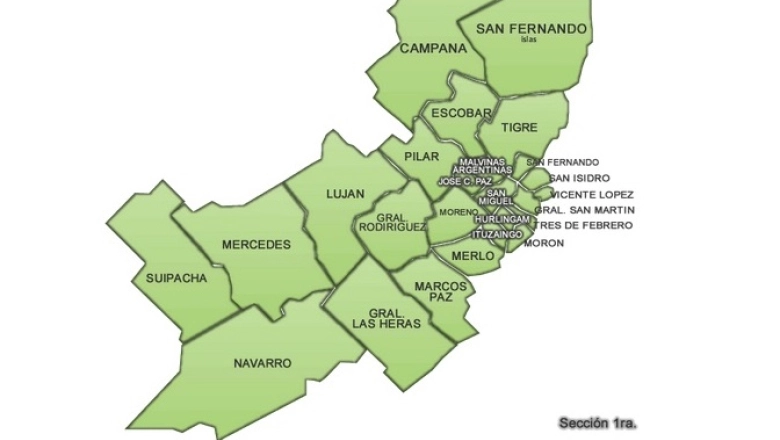 La Primera Sección superó a la Tercera y lidera el padrón bonaerense por cantidad de votantes