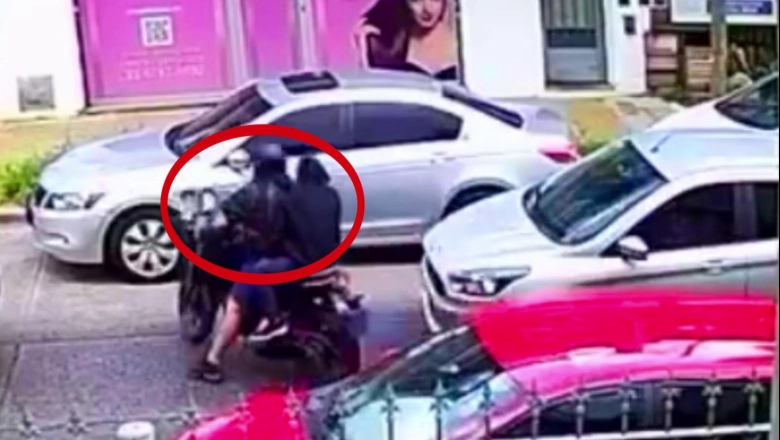 Emboscada en Tres de Febrero: motochorros le robaron a una automovilista detenido en un paso a nivel