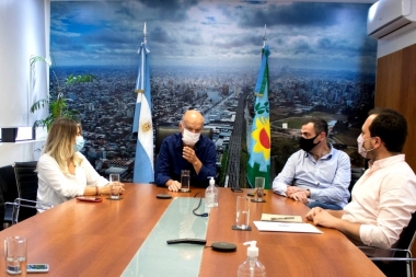 Amendolaggine se reunió con Grindetti para diseñar la ampliación del PRO en el Berazategui