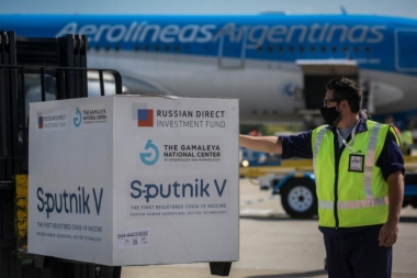 Con la llegada del nuevo cargamento de de Sputnik V, Argentina superará las 4 millones de vacunas