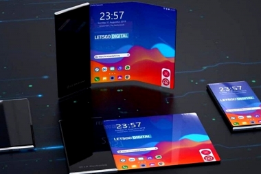 LG patentó un modelo de celular con pantalla enrollable en los laterales