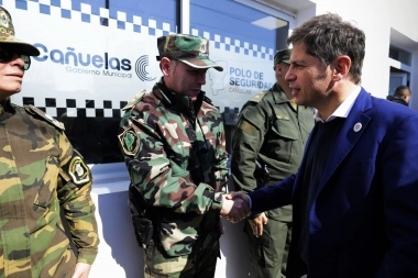 Kicillof y Alonso anunciaron más vehículos y un Comando Municipal para la seguridad en Cañuelas