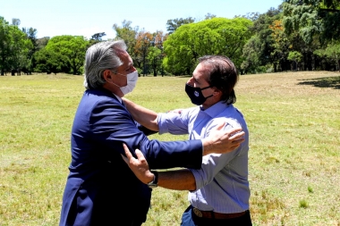 Alberto almorzó con Lacalle Pou: “Hay que trabajar juntos para que la región vuelva a unirse”