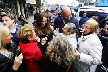 Vidal llevó la campaña a Quilmes, un distrito complicado que el oficialismo buscará retener