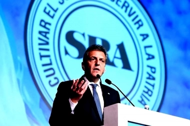 Massa buscó limar asperezas con el campo: “Es una de las grandes turbinas de la economía”