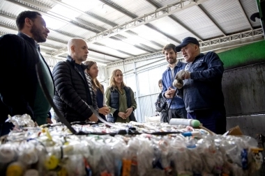 Larreta inauguró una planta de reciclaje en el Barrio Mugica