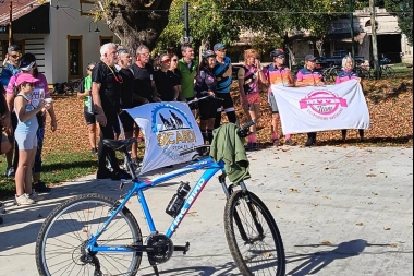 Encuentro en Bavio: se realizó una bicicleteada familiar para disfrutar la naturaleza