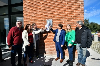 Kicillof aterrizó en General Lavalle e inauguró la sexta Casa de la Provincia bajo su gestión