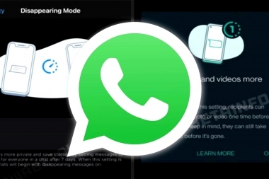 “Modo desaparición” y “ver una vez”: la nueva modificación que incorpora WhatsApp