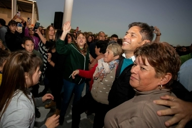 Por razones climáticas se suspendió la mateada de Kicillof en Coronel Suárez