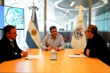 Valenzuela, Jorge Macri y D’Alessandro reunión con agenda en la Seguridad